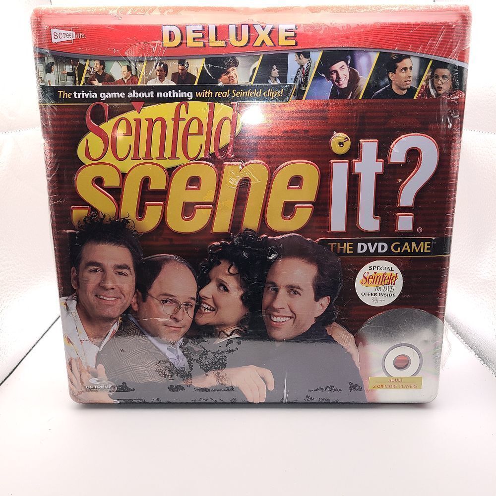 Seinfeld Scene It Game. New in Collector's Tin. Discontinued.